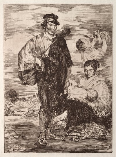 Les Gitanos von Édouard Manet