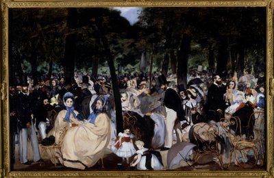 Musik in den Tuileriengärten von Édouard Manet