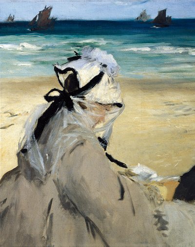 Am Strand (Detail) von Édouard Manet