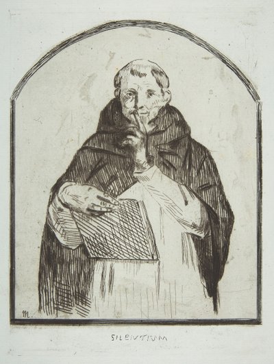 Silentium, 1862-64 von Édouard Manet