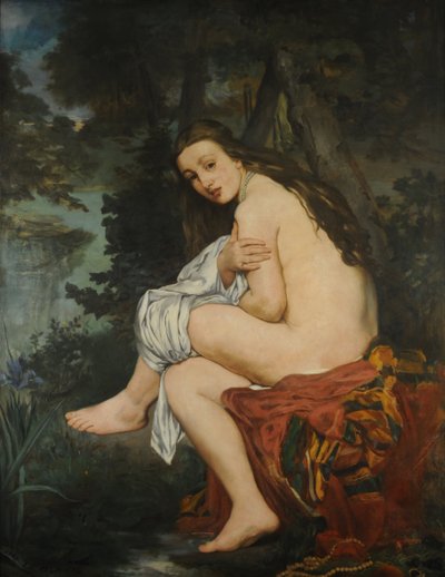Überraschte Nymphe, 1861 von Édouard Manet