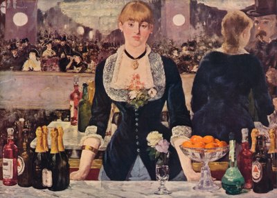 Die Bar in den Folies-Bergère, 1882, 1938 von Édouard Manet