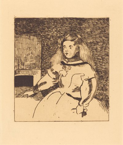 Die Infantin Marguerita, 1861 von Édouard Manet