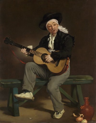 Der spanische Sänger, 1860 von Édouard Manet