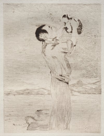 Der Wassertrinker von Édouard Manet