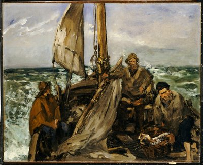 Die Arbeiter des Meeres, 1873 von Édouard Manet