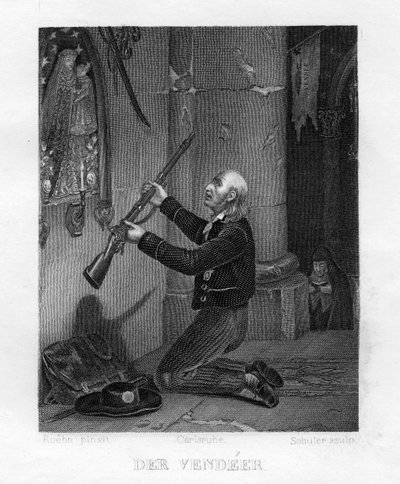Vendée-Rebell, Französische Revolution, 1793 ca. 1833 von Edouard Schuler