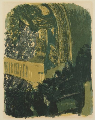 Eine Galerie im Gymnasium von Edouard Vuillard