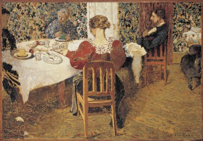 Ein Tisch Le Dejeuner, 1892 von Edouard Vuillard