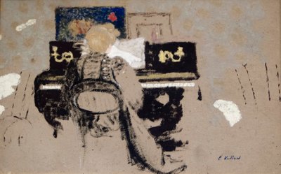 Am Klavier von Edouard Vuillard