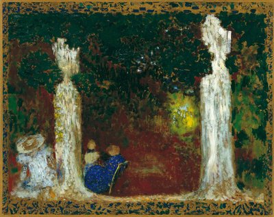 Unter den Bäumen, 1897-1898 von Edouard Vuillard