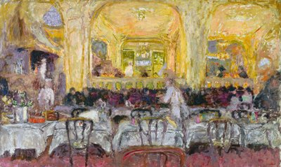 Café Wepler, ca. 1908-10, überarbeitet 1912 von Edouard Vuillard