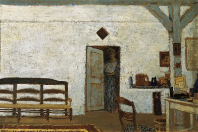 Misia in Villeneuve-sur-Yonne von Edouard Vuillard