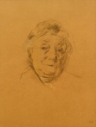 Porträt von Madame Bénard von vorne von Edouard Vuillard