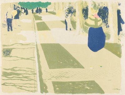 Die Allee von Edouard Vuillard