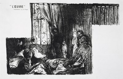 Die Pfeiler der Gesellschaft, 1896 von Edouard Vuillard