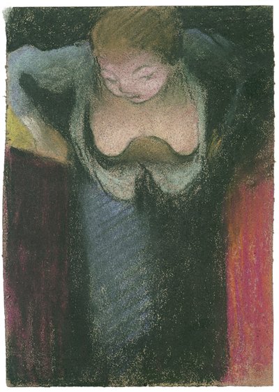 Der Sänger, 1891-1892 von Edouard Vuillard