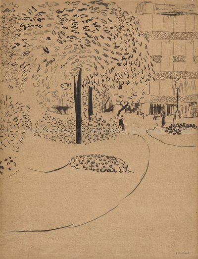 Der Platz, 1910 von Edouard Vuillard