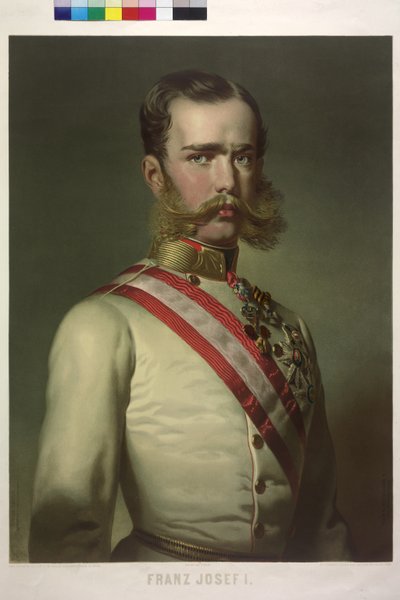 Kaiser von Österreich Franz Joseph I. von Eduard Kaiser