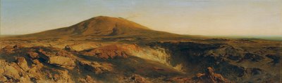 Der Gipfel des Ätna 1878 von Eduard Peithner von Lichtenfels