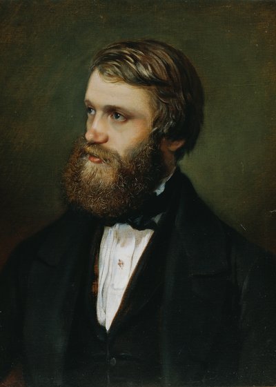 Selbstporträt von Eduard Ritter von Engerth
