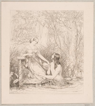 Liden Gunver und der Meermann von Edvard Lehmann