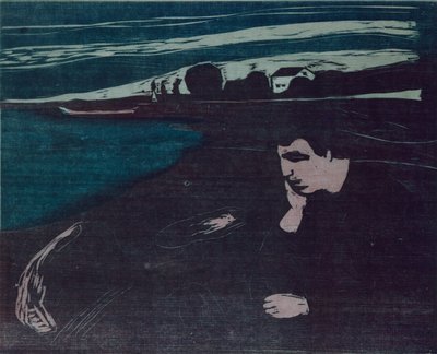 Melancholie von Edvard Munch