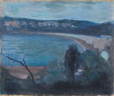 Mondlicht am Mittelmeer von Edvard Munch