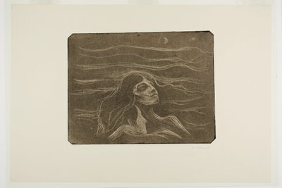 Auf den Wellen der Liebe von Edvard Munch