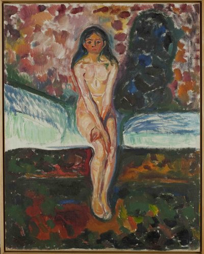 Pubertät von Edvard Munch