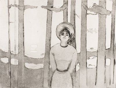 Sommernacht, Die Stimme, 1894 von Edvard Munch