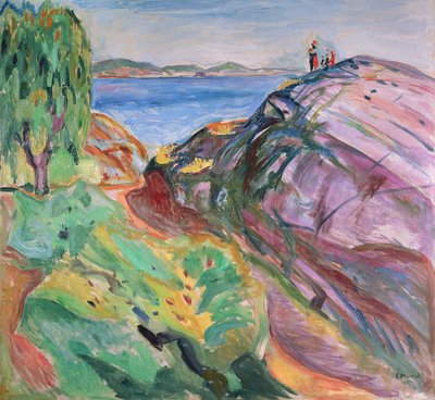 Sommer am Meer, Krager von Edvard Munch