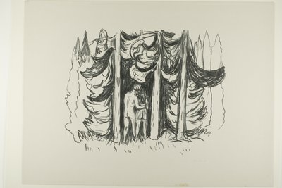 Die Wolke von Edvard Munch