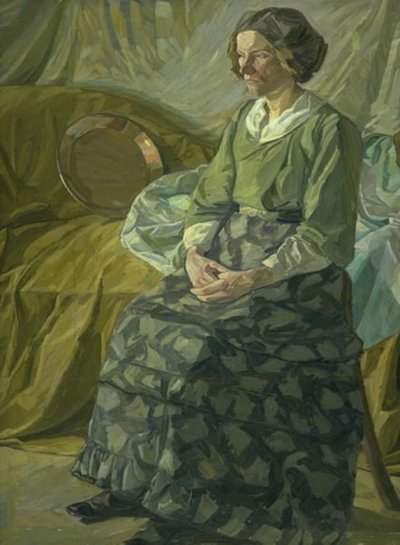 Emma Weie, die Schwester des Künstlers von Edvard Weie
