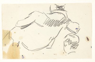 Figurenstudie für das Langelinie-Bild von Edvard Weie