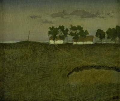 Landschaft von Edvard Weie