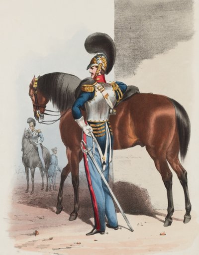 Offizier der Königlichen Garde zu Pferd von Edward (after) Hull