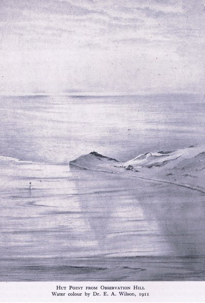 Hut Point vom Observation Hill von Edward Adrian Wilson