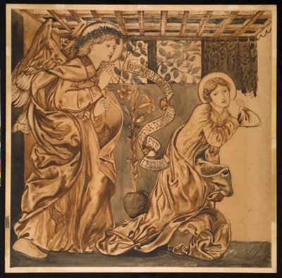 Die Verkündigung von Edward Burne Jones