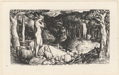 Ideales Hirtenleben von Edward Calvert