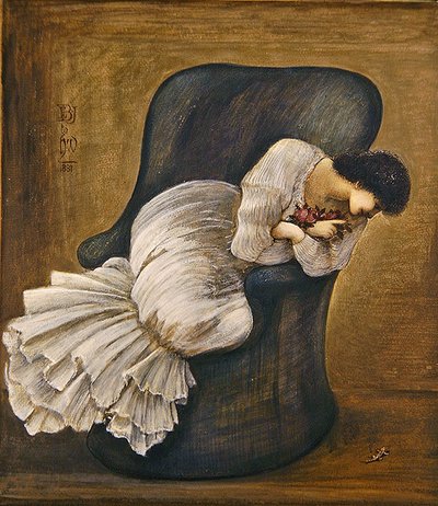 Porträt von Lady Lewis von Edward Coley Burne Jones