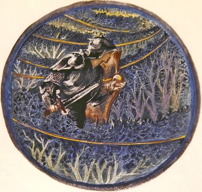 Das Blumenbuch: II. Goldener Faden von Edward Coley Burne Jones