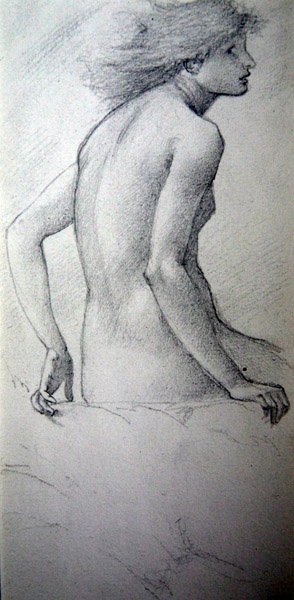 Hügel-Fee von Edward Burne Jones