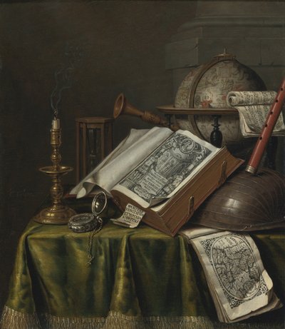 Vanitas Stillleben von Edward Collier