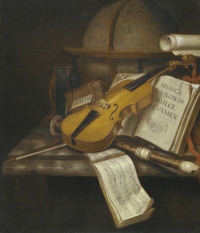 Vanitas-Stillleben von Edward Collier