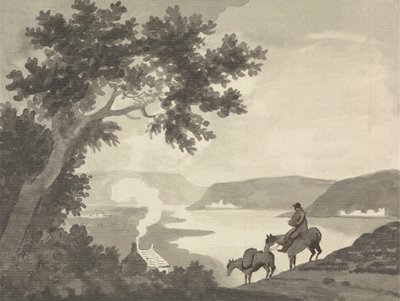 Blick in der Nähe von Bristol von Edward Francis Burney