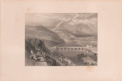 Brücke von St. Cloud von Sevres aus von Edward Francis Finden