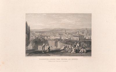 Florenz von der Chiesa al Monte von Edward Goodall