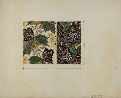 Stück Kattun von Edward Grant