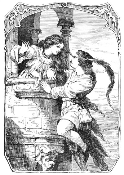 Rapunzel von Edward Henry Wehnert